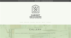 Desktop Screenshot of cabinetdesigners.com